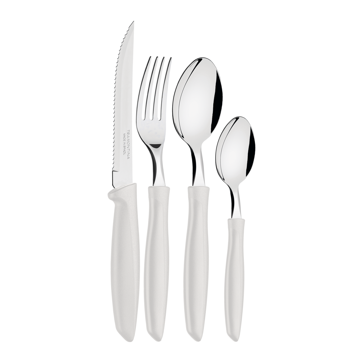 Tramontina Plenus Flatware set 16pcs (white)